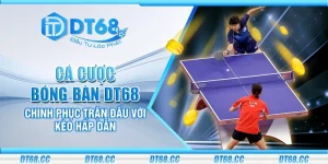 Cá cược bóng bàn DT68 - chinh phục trận đấu với kèo hấp dẫn