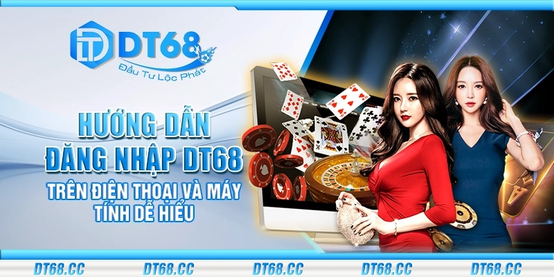Hướng dẫn đăng nhập DT68 trên điện thoại và máy tính dễ hiểu
