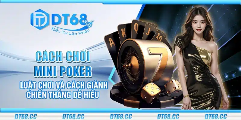 Cách chơi mini poker - Luật chơi và cách giành chiến thắng dễ hiểu