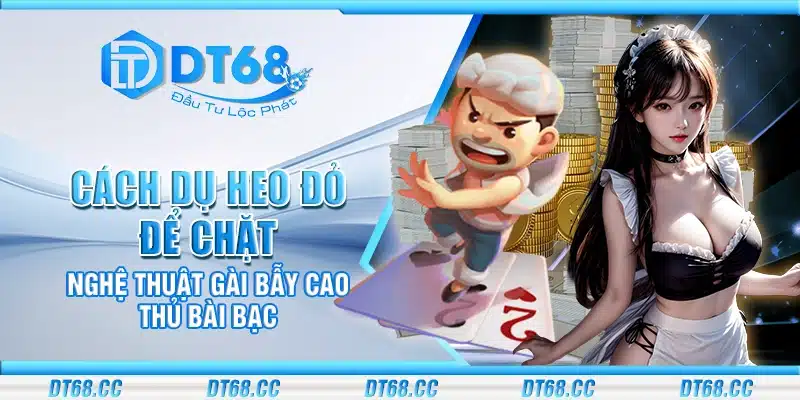 Cách dụ heo đỏ để chặt – Nghệ thuật gài bẫy cao thủ bài bạc